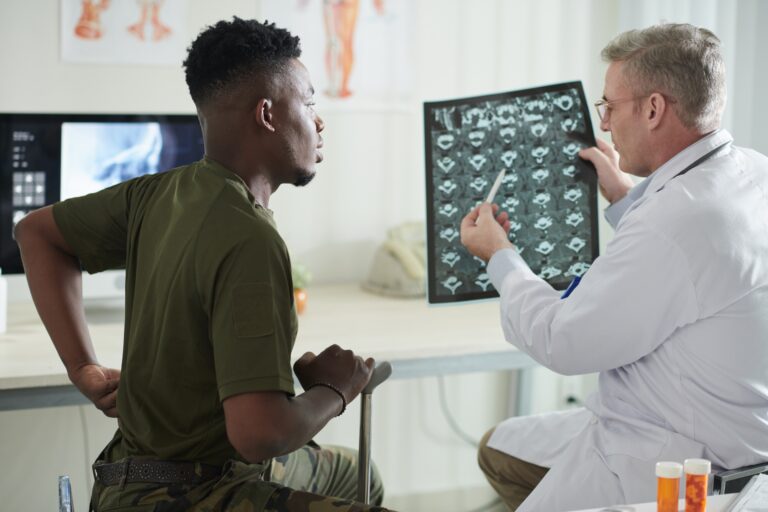 workers' compensation claim in the military