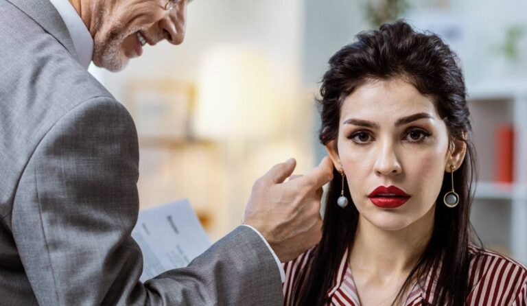 Young woman uncomfortable and afriad in Sugar Relationship | Daniel Stark Injury Lawyers