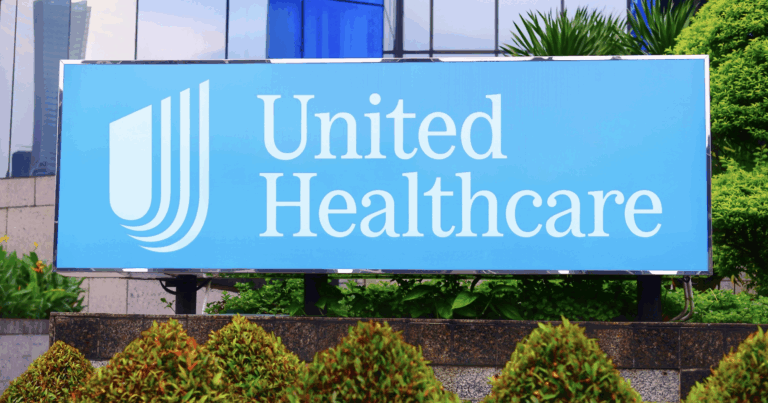 United Healthcare sign outside of facility amid UnitedHealth DOJ Investigations | Daniel Stark Law