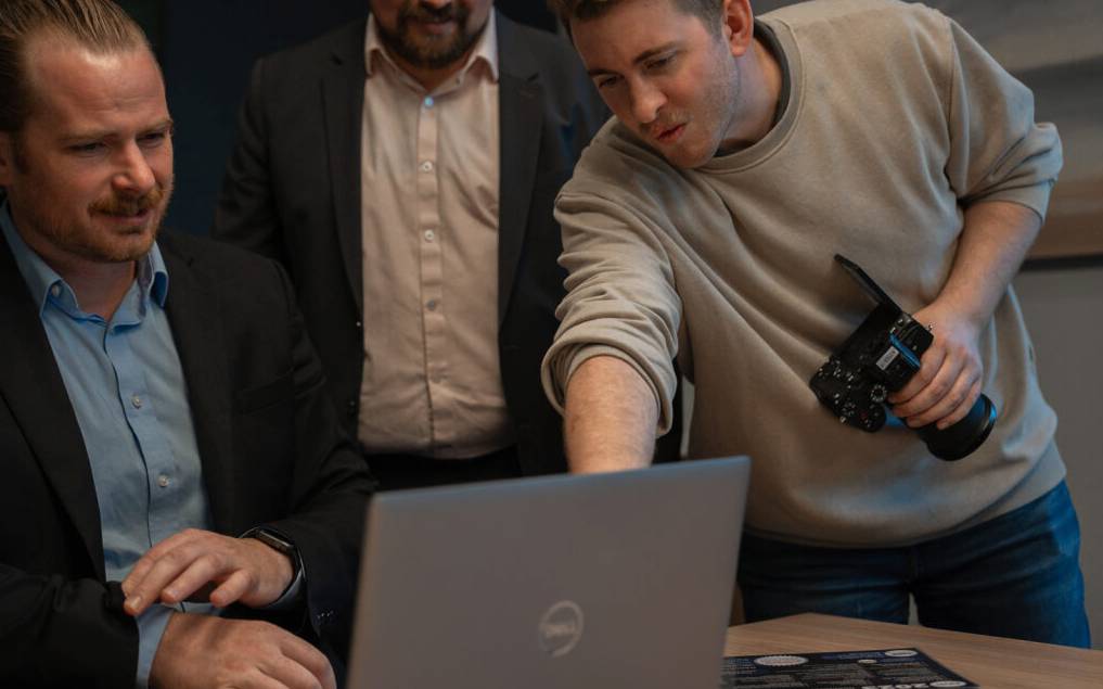 Daniel Stark Injury Lawyers staff collaborating on digital innovation and legal technology solutions | Daniel Stark Law