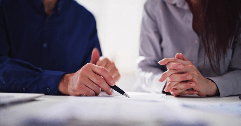 Attorney and client preparing for upcoming mediation meeting | Daniel Stark Injury Lawyers