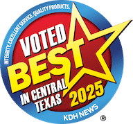Voted Best in Central Texas 2025 KDH News